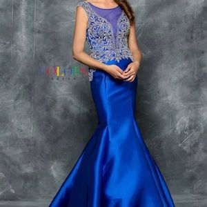 NWT size 4 Mac Duggal COLORS Dress